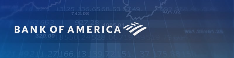 Торговля акциями Банка Америка